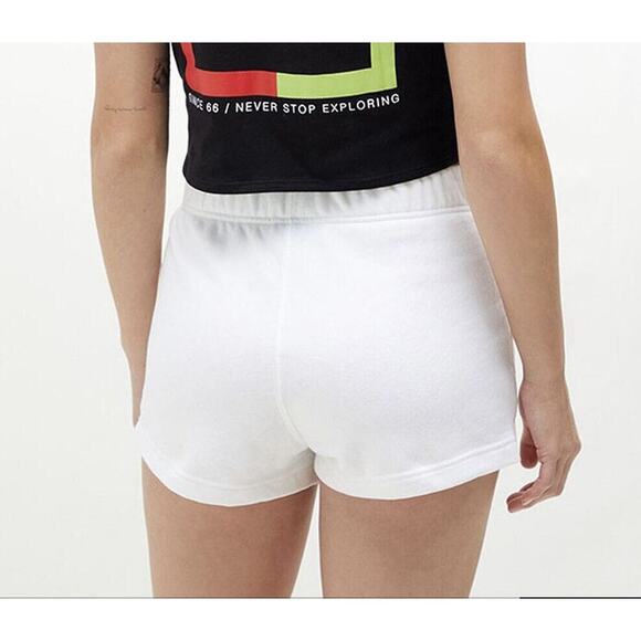 NEW XXL The North Face Women's Half Dome White Fleece Shorts Standard Fit - Picture 3 of 11
